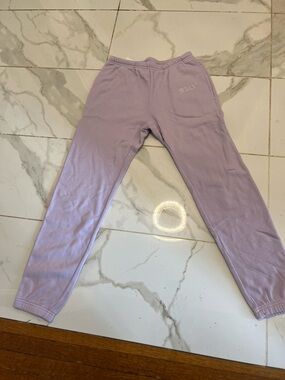 WSLY Lavender Track Pants for Women